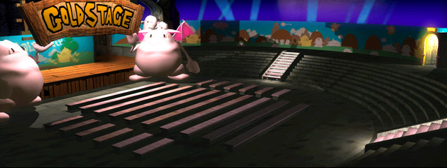 Gold Saucer Art from Final Fantasy VII