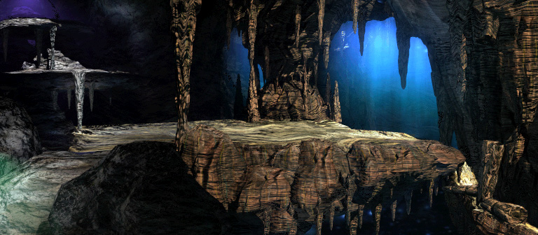 Northern Crater Art from Final Fantasy VII