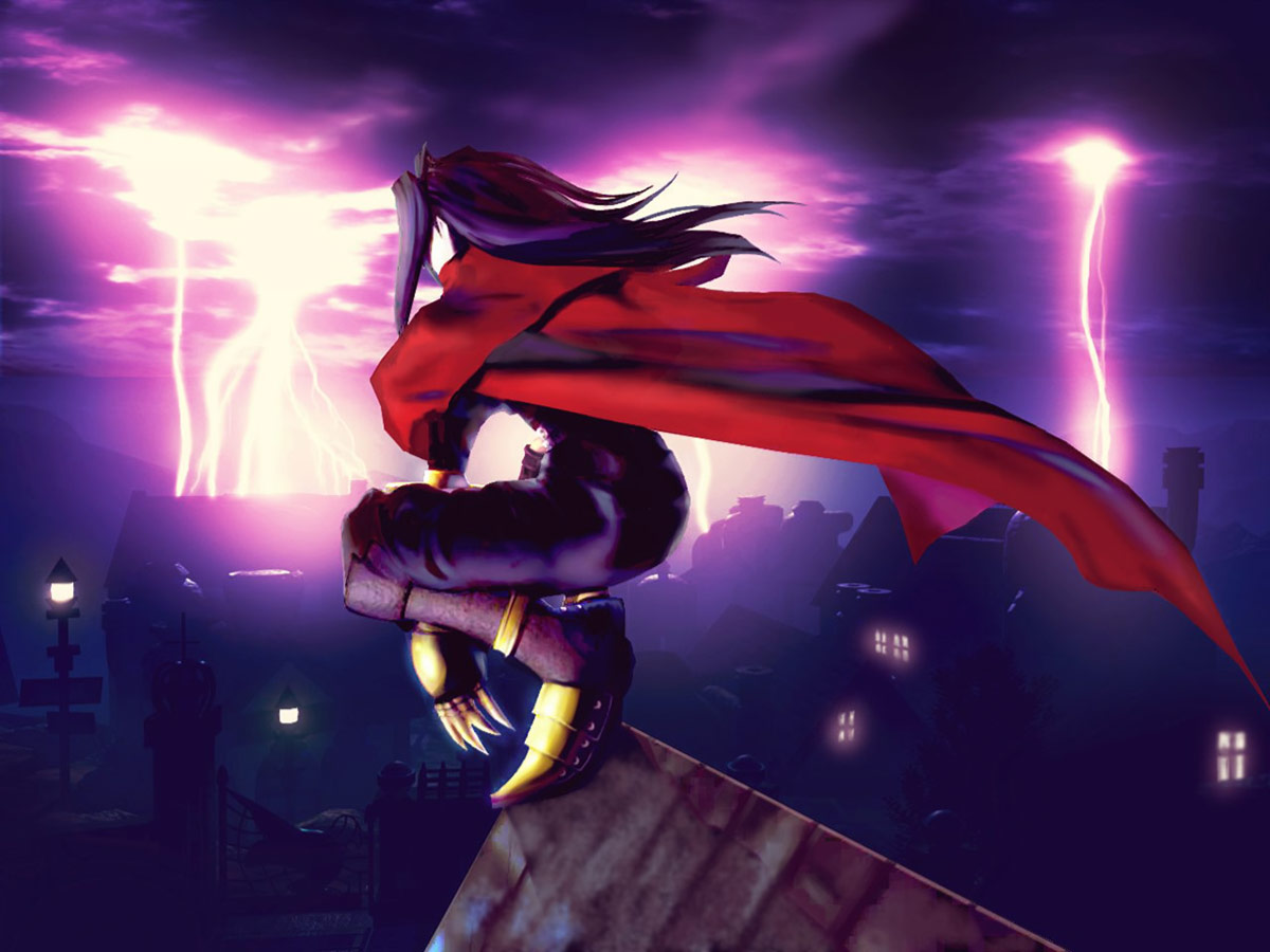 Vincent CG Artwork from Final Fantasy VII