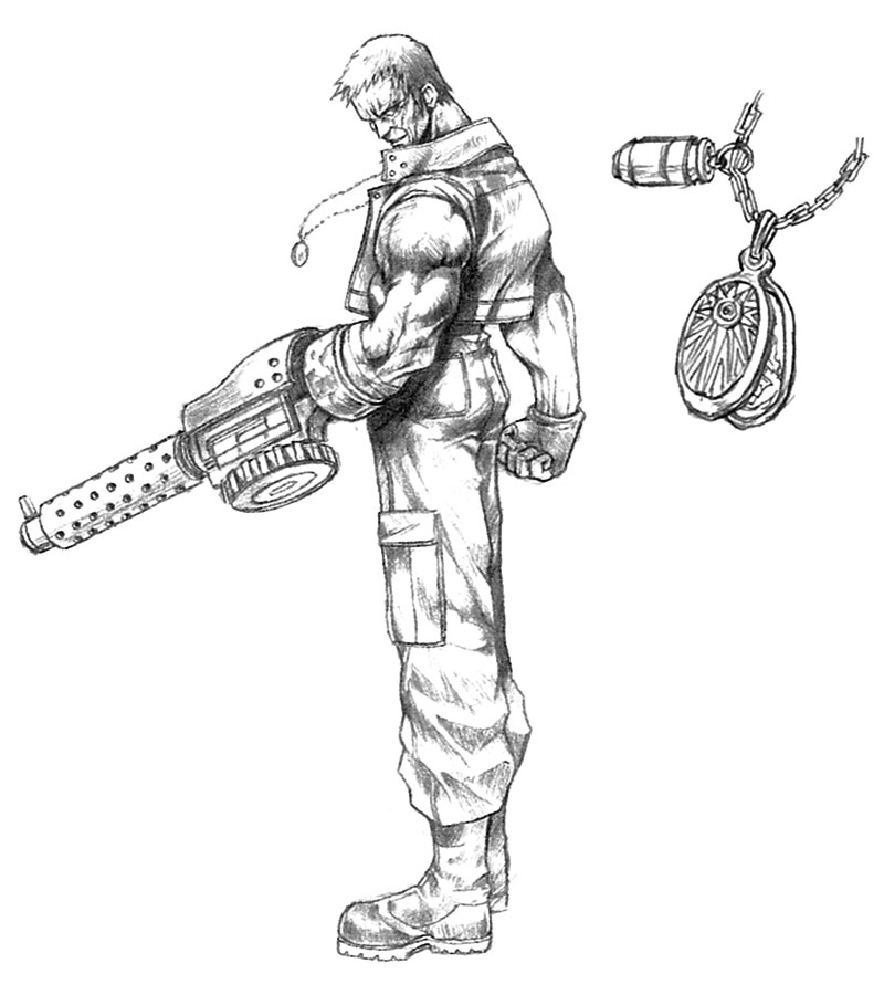 Dyne Art from Final Fantasy VII