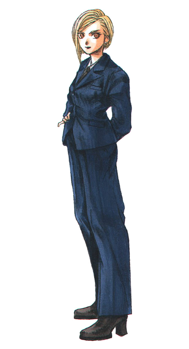 Elena Character Art from Final Fantasy VII