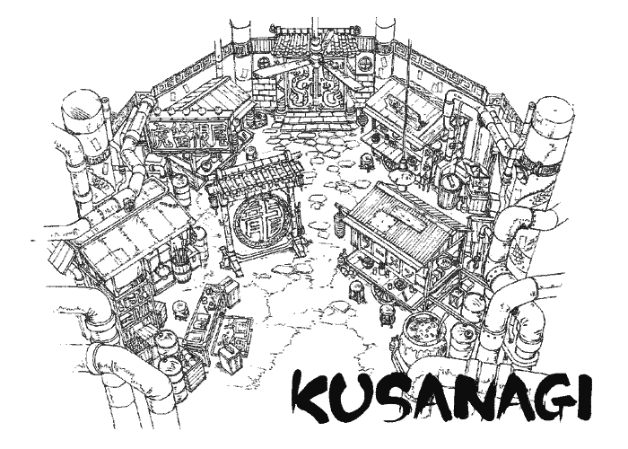 Don's Mansion Entrance Art from Final Fantasy VII