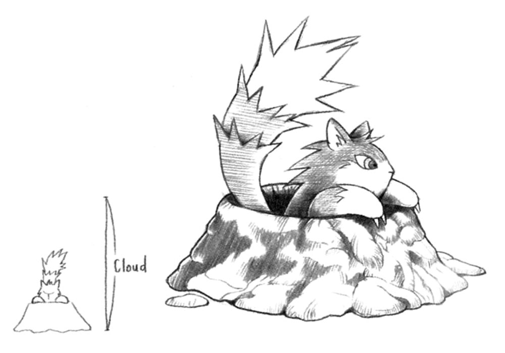 Mu Art from Final Fantasy VII
