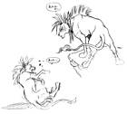 Red XIII Sketches