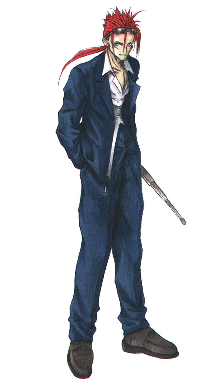 Reno Character Art from Final Fantasy VII