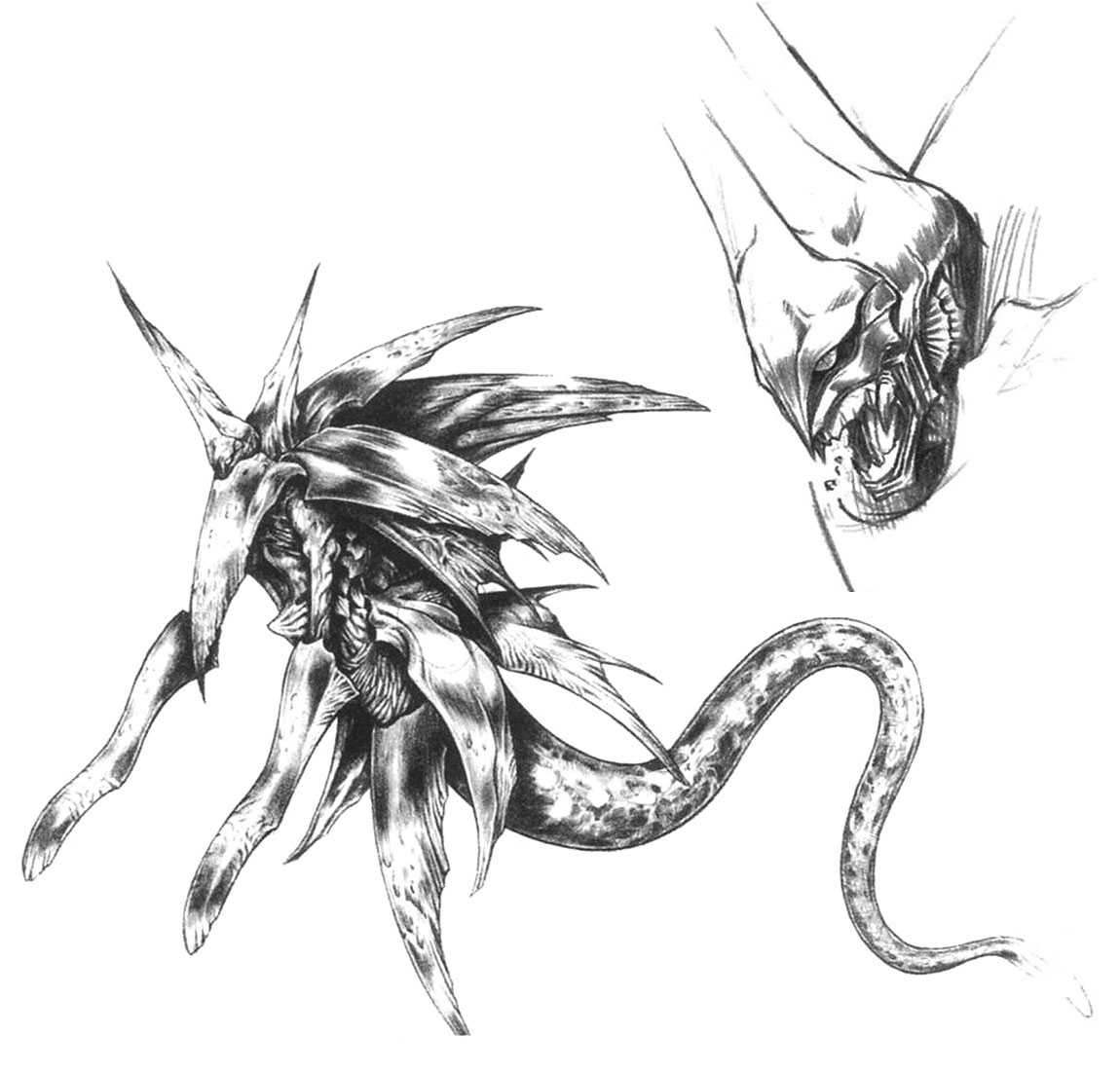 Sapphire Weapon Art from Final Fantasy VII