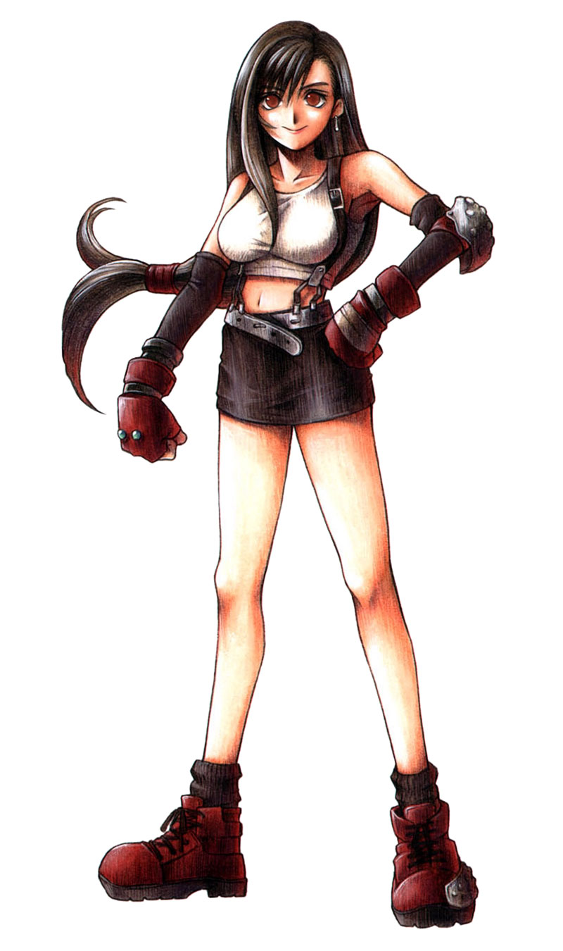 Tifa Lockhart Character Art from Final Fantasy VII