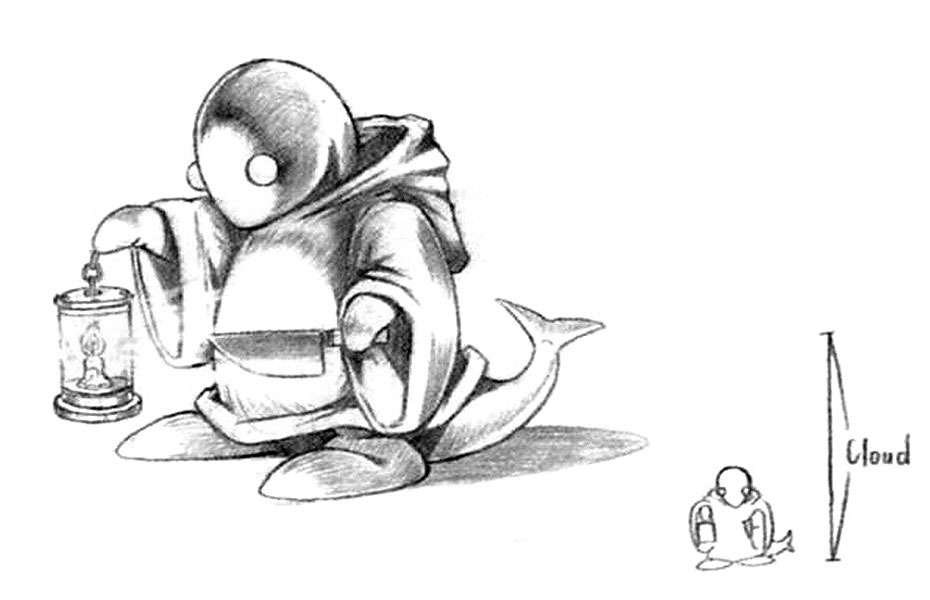 Tonberry Art from Final Fantasy VII