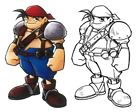 Wedge Character Art