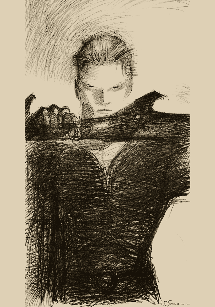 Seifer Portrait Art from Final Fantasy VIII