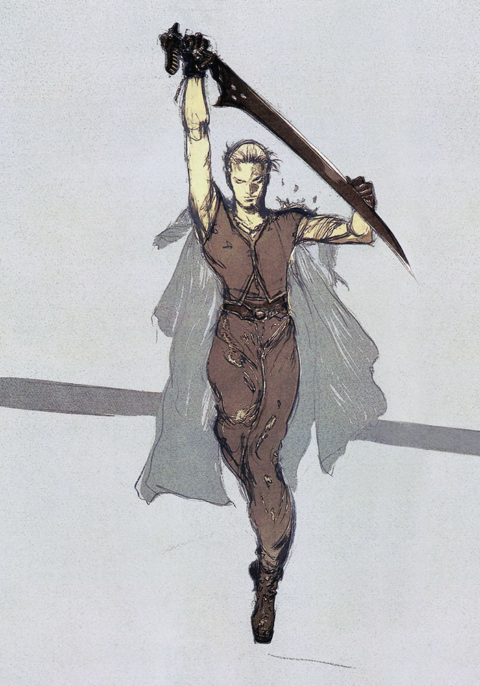 Seifer Art from Final Fantasy VIII