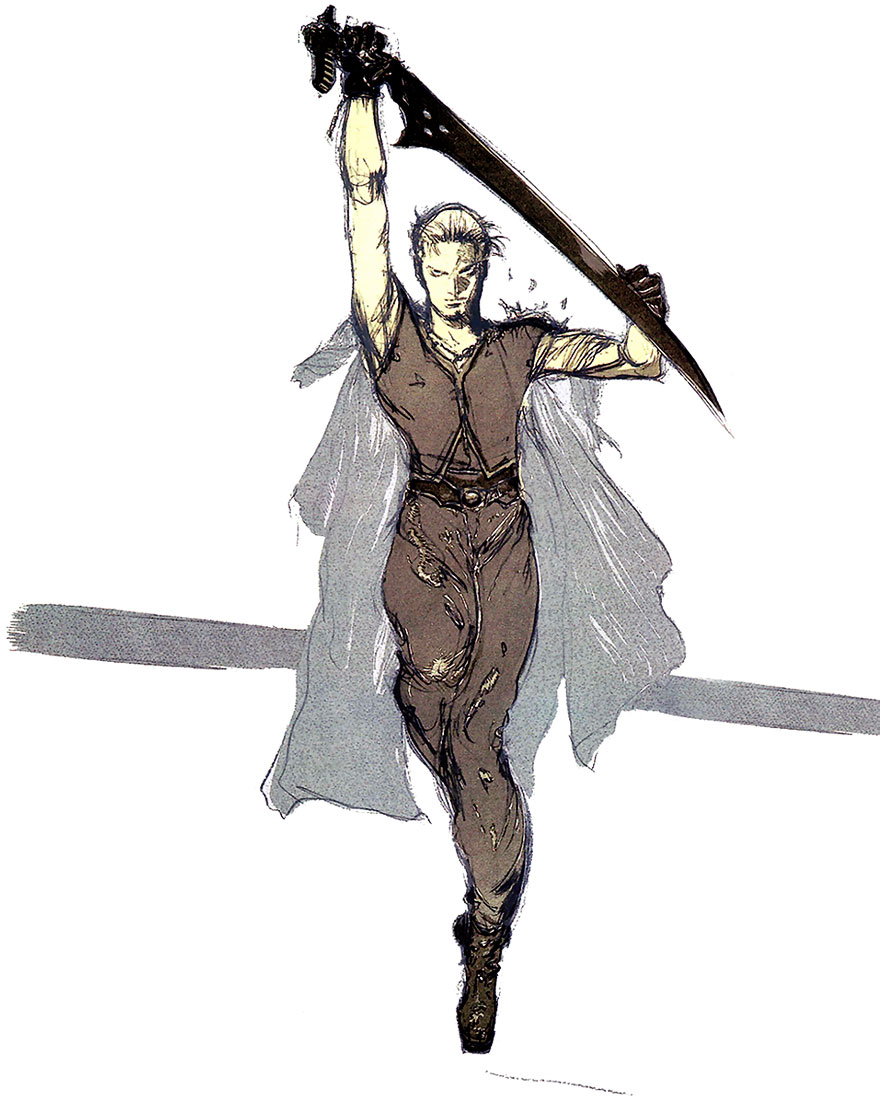 Seifer Artwork from Final Fantasy VIII