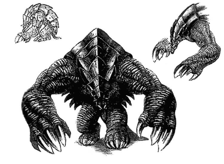 Armadodo Art from Final Fantasy VIII