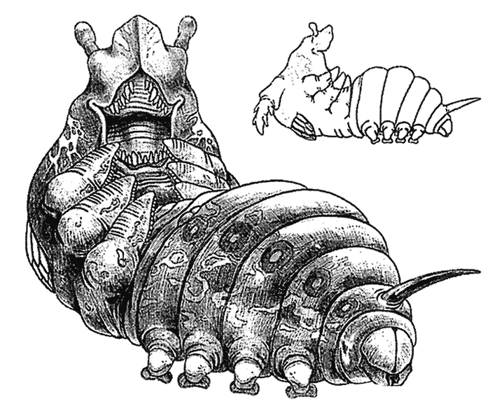 Caterchipillar Art from Final Fantasy VIII
