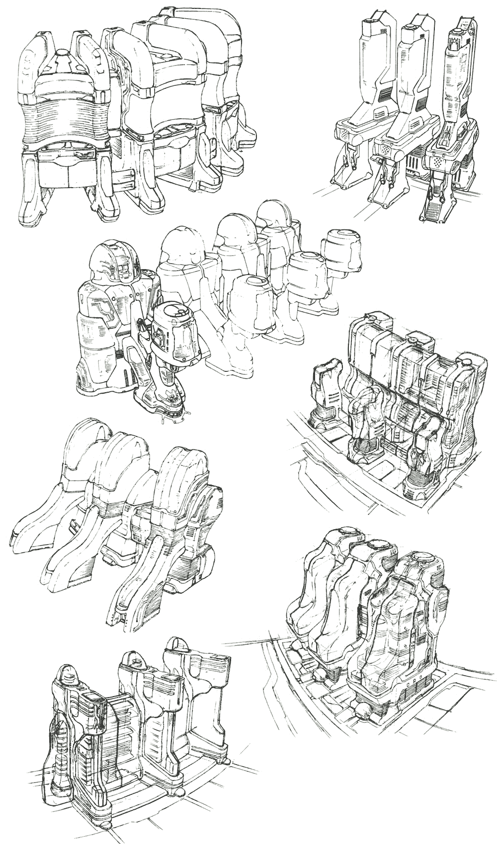 Esthar Architecture Art from Final Fantasy VIII