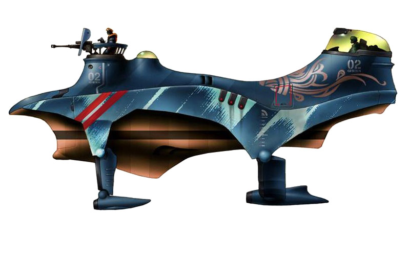 Garden Hydrofoil Artwork from Final Fantasy VIII