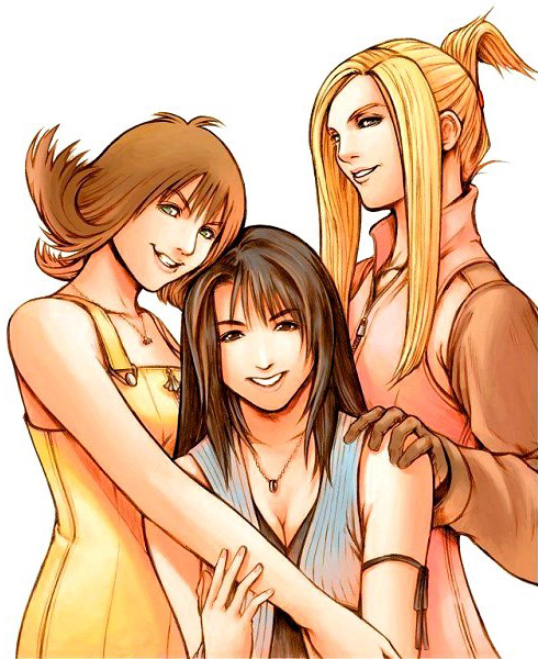 Heroines Art from Final Fantasy VIII