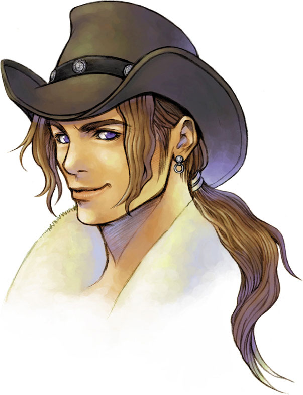 Irvine Kinneas Art from Final Fantasy VIII