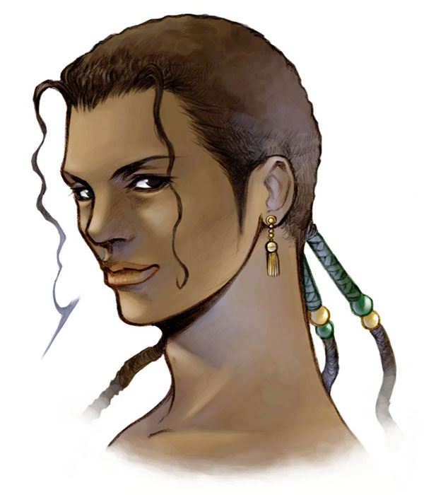 Kiros Seagill Art from Final Fantasy VIII