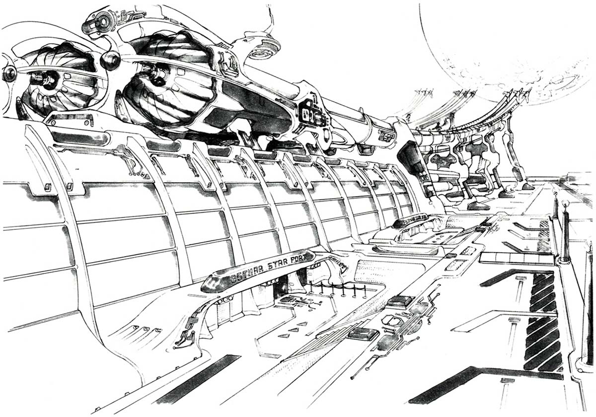 Lunar Gate Art from Final Fantasy VIII