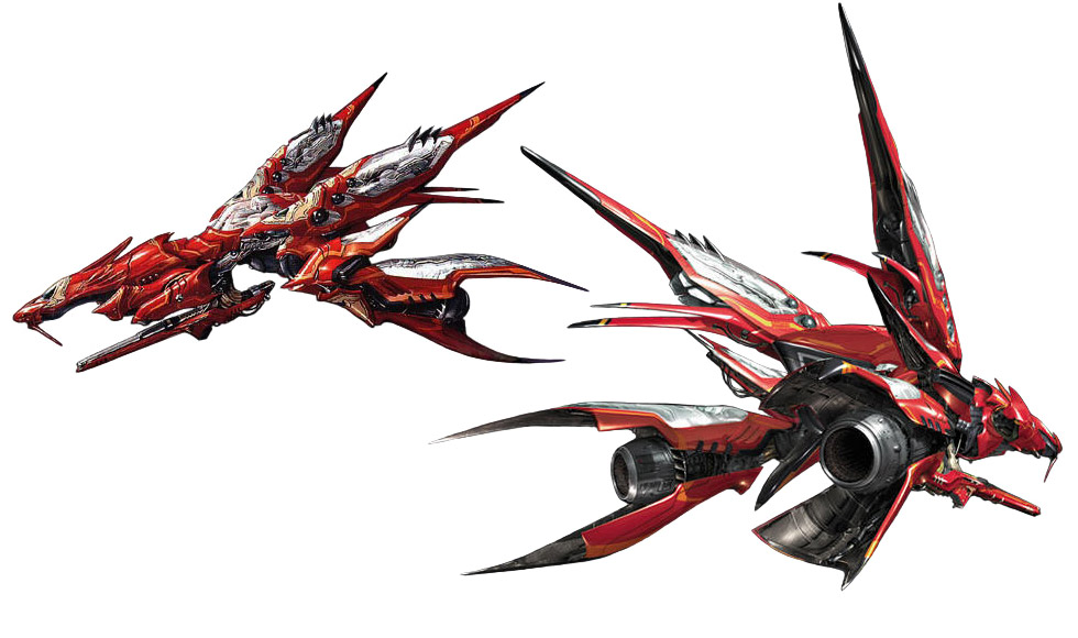 Ragnarok Airship Art from Final Fantasy VIII