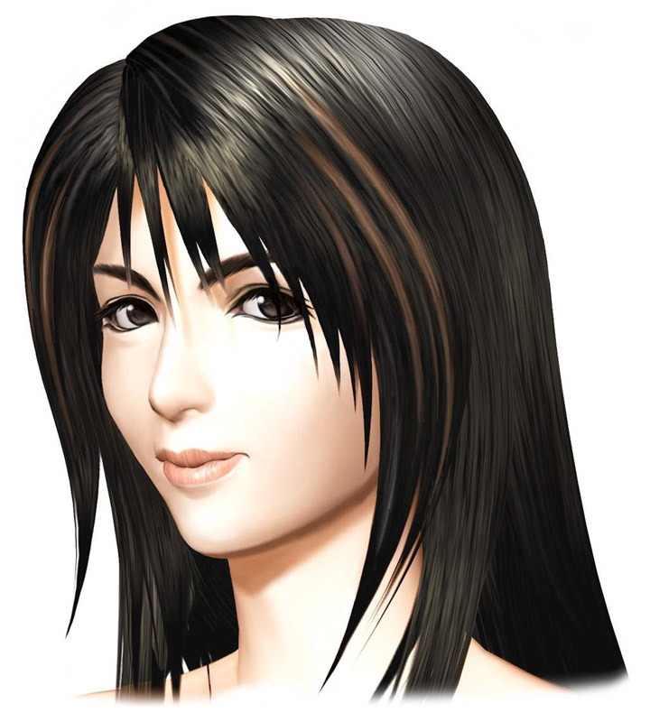 Rinoa Heartilly CG Art from Final Fantasy VIII