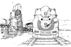 Seaside Station Train