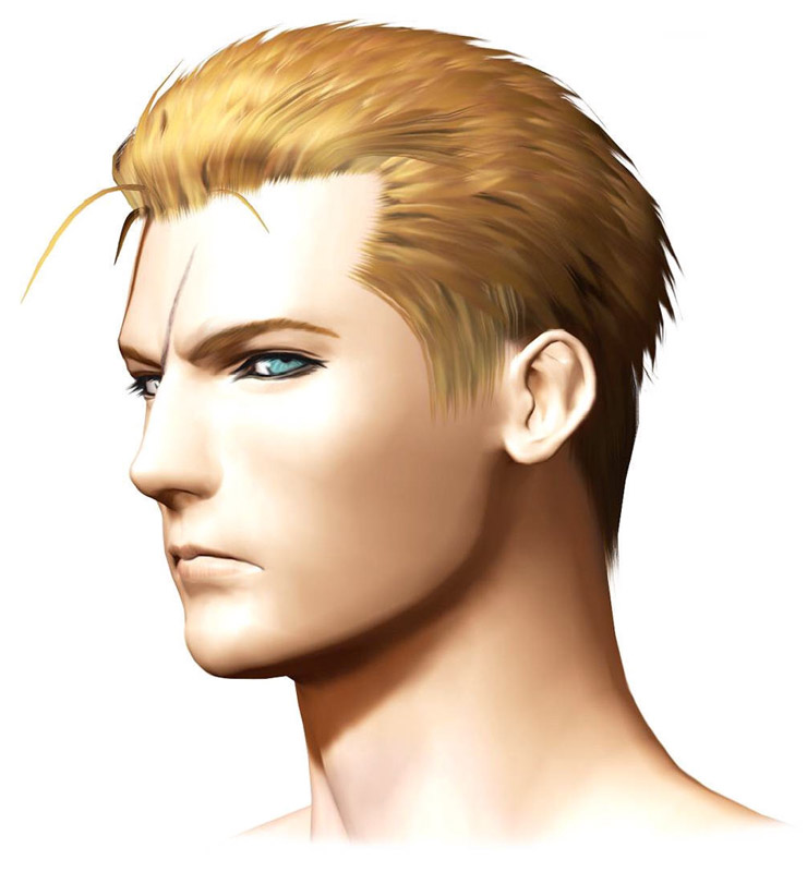Seifer Almasy CG Art from Final Fantasy VIII