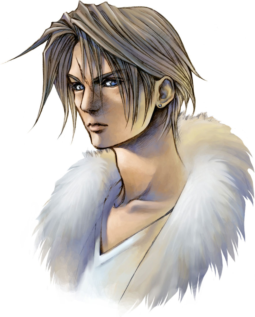 Squall Leonhart Art Art from Final Fantasy VIII