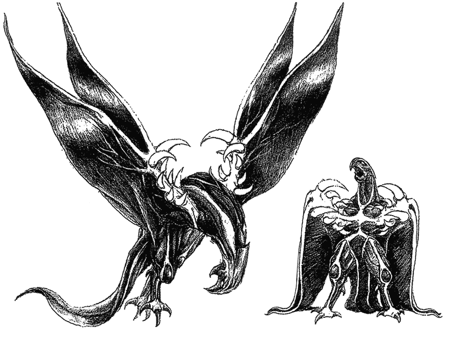 Thrustaevis Art from Final Fantasy VIII