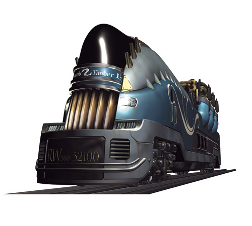Timber Train Front Art from Final Fantasy VIII