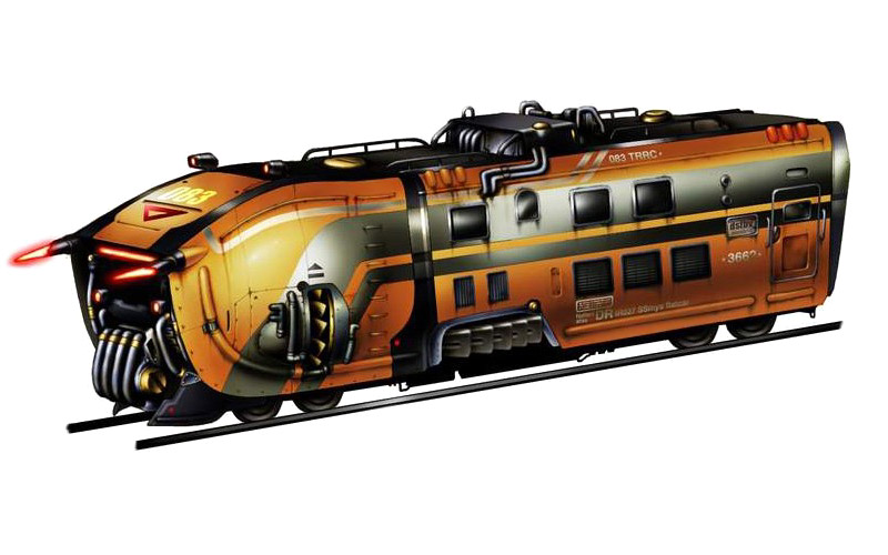 Train Art from Final Fantasy VIII