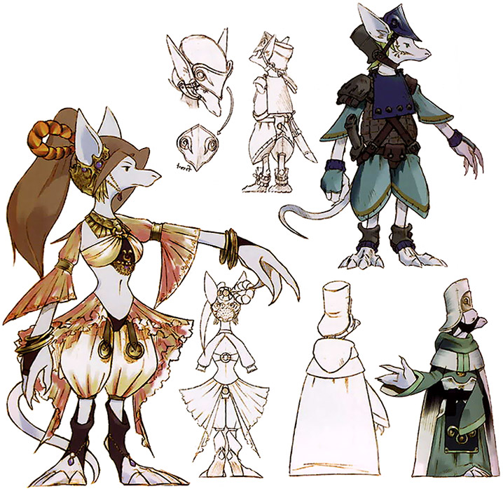Burmecians Art from Final Fantasy IX