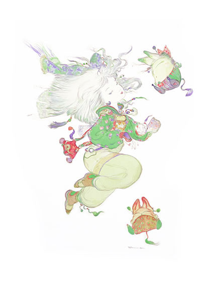 Eiko Carol Art from Final Fantasy IX