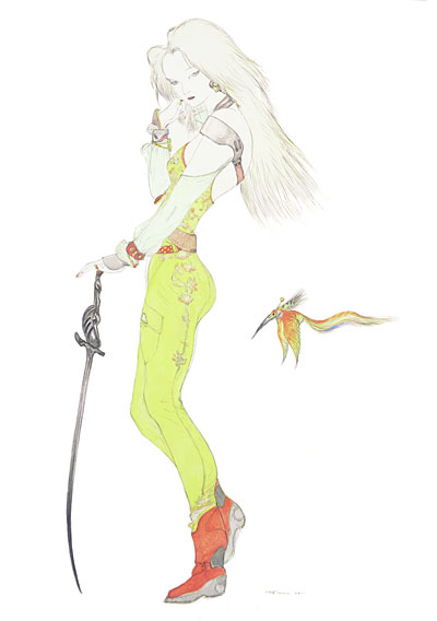 Garnet Til Alexandros 17th Art from Final Fantasy IX