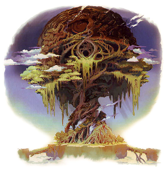 Iifa Tree Art from Final Fantasy IX