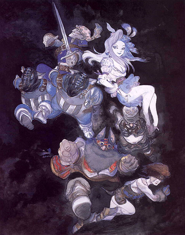 Characters Illustration from Final Fantasy IX