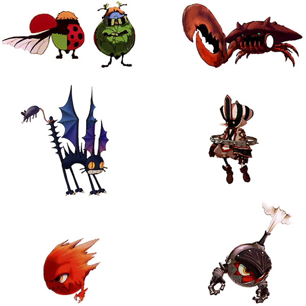 Monsters Art from Final Fantasy IX