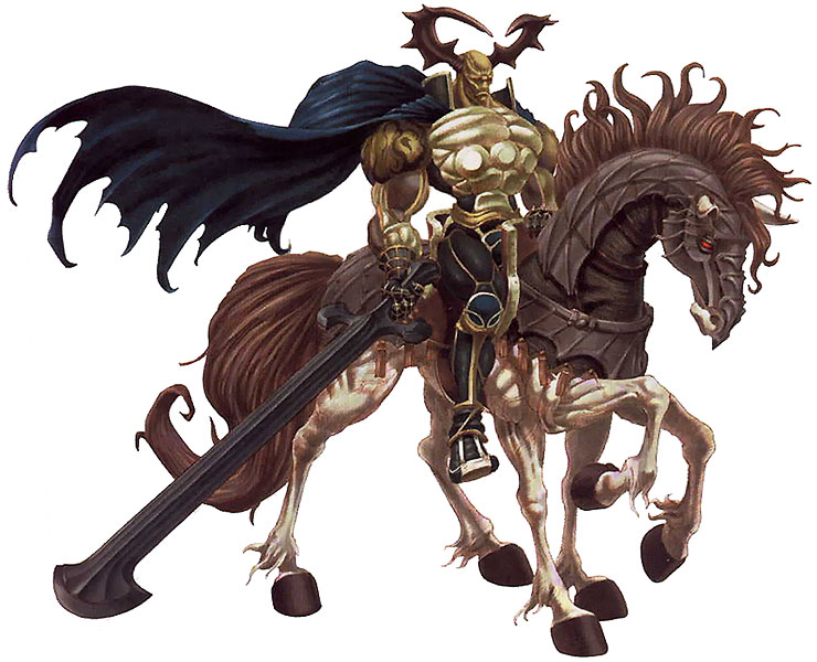 Odin Art from Final Fantasy IX