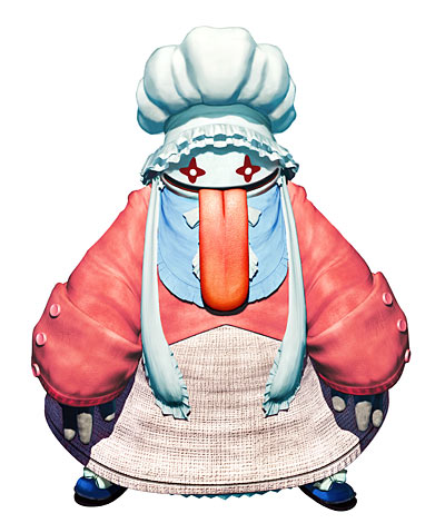 Quina Quen CG Art from Final Fantasy IX
