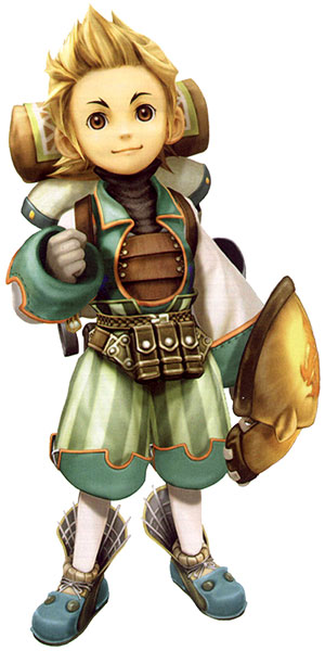 Clavat Male Art from Final Fantasy Crystal Chronicles