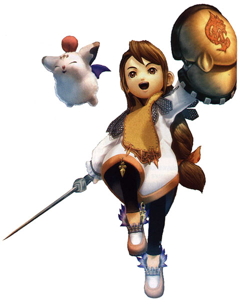 Clavat Female Art from Final Fantasy Crystal Chronicles