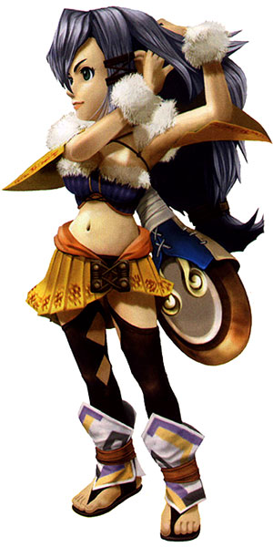 Selkie Art from Final Fantasy Crystal Chronicles