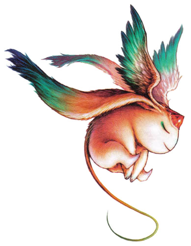 Carbuncle Art from Final Fantasy Tactics Advance