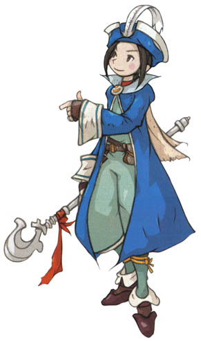 Human Blue Mage Art from Final Fantasy Tactics Advance