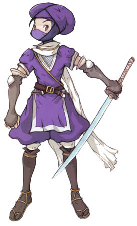 Human Ninja Art from Final Fantasy Tactics Advance