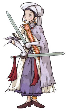 Human Paladin Art from Final Fantasy Tactics Advance