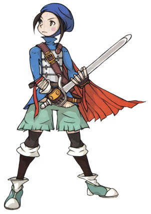 Human Soldier Art from Final Fantasy Tactics Advance