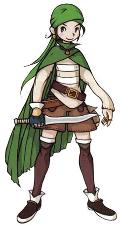 Human Thief Art from Final Fantasy Tactics Advance