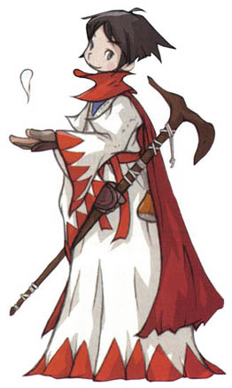 Human White Mage Art from Final Fantasy Tactics Advance